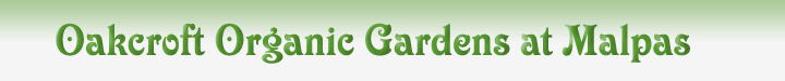 Oakcroft Gardens Malpas - Organic Produce Logo